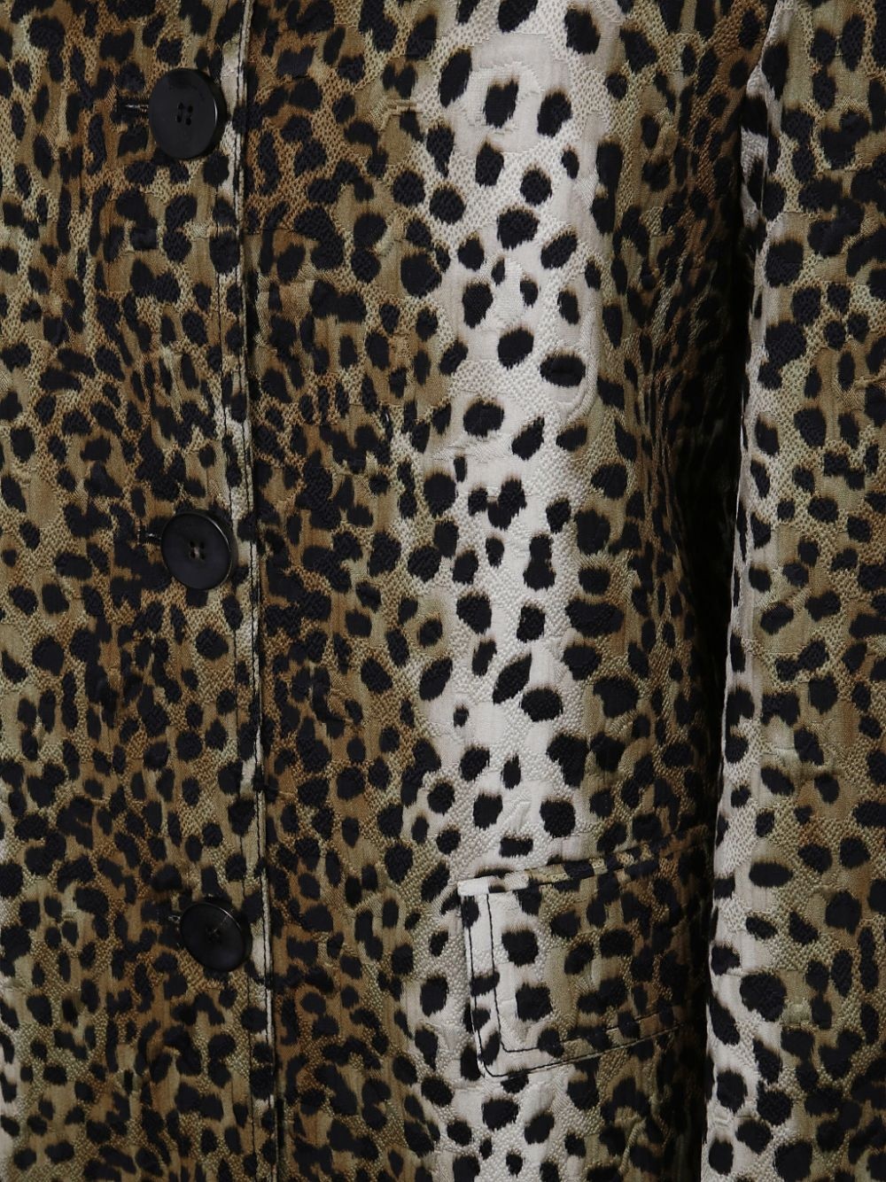 leopard-print coat - 3