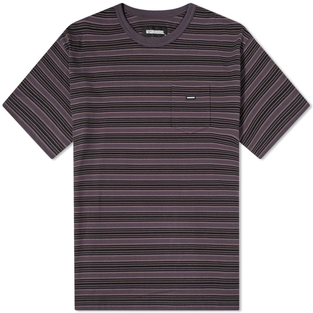 Neighborhood Bar Stripe Pocket Tee - 1