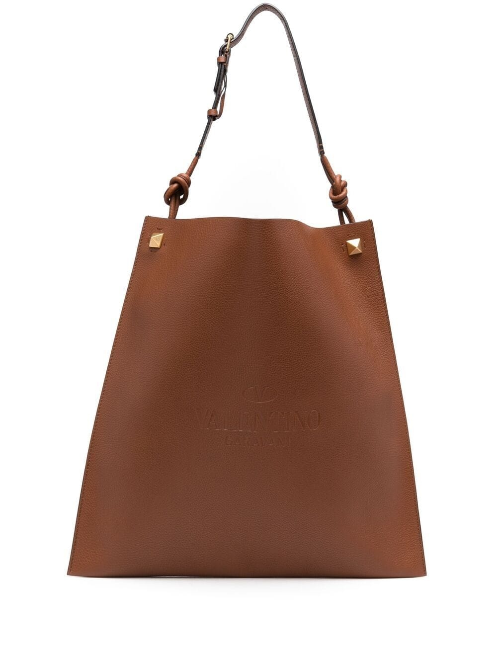 Identity leather tote bag - 1