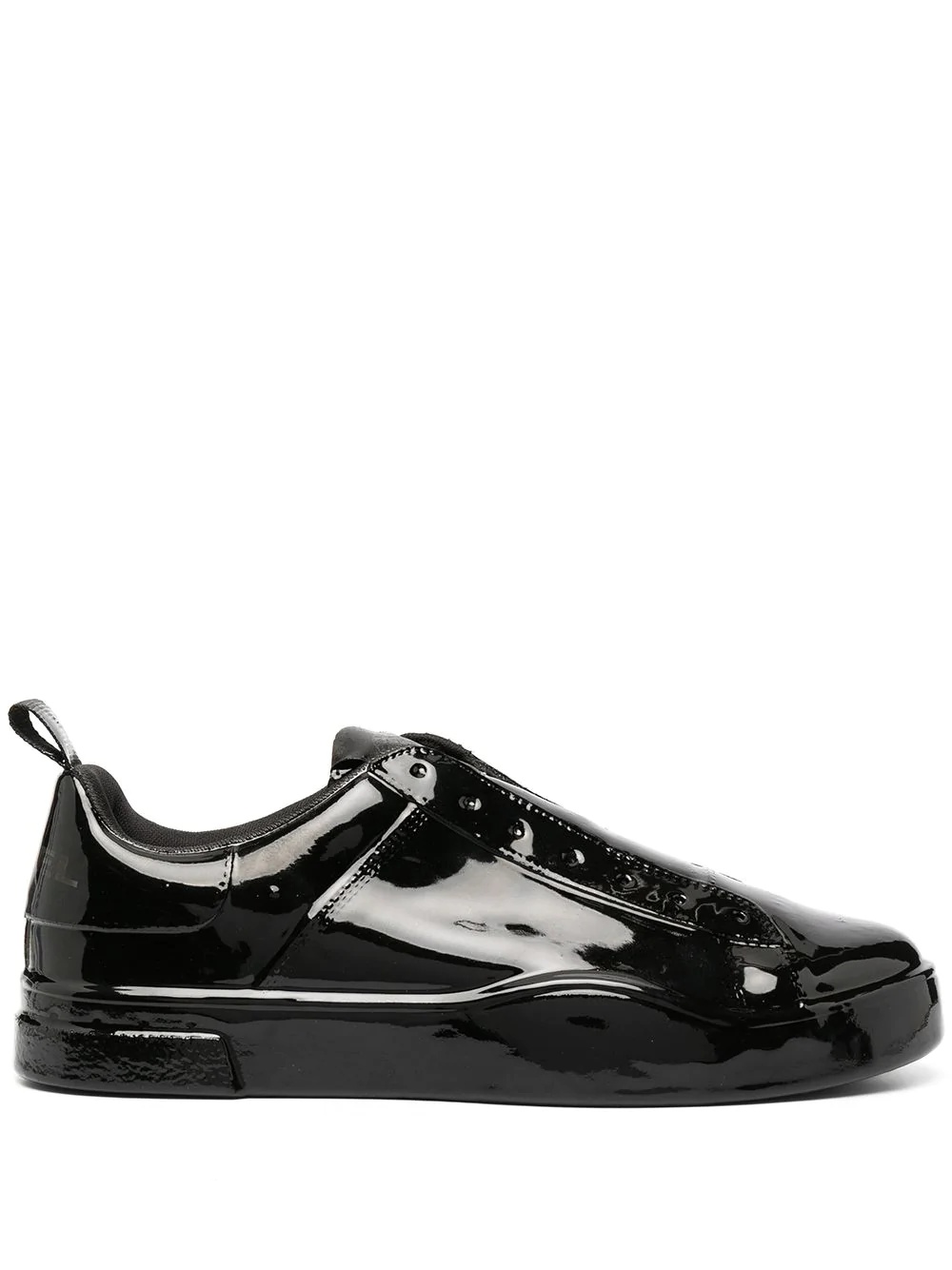 patent leather trainers - 1