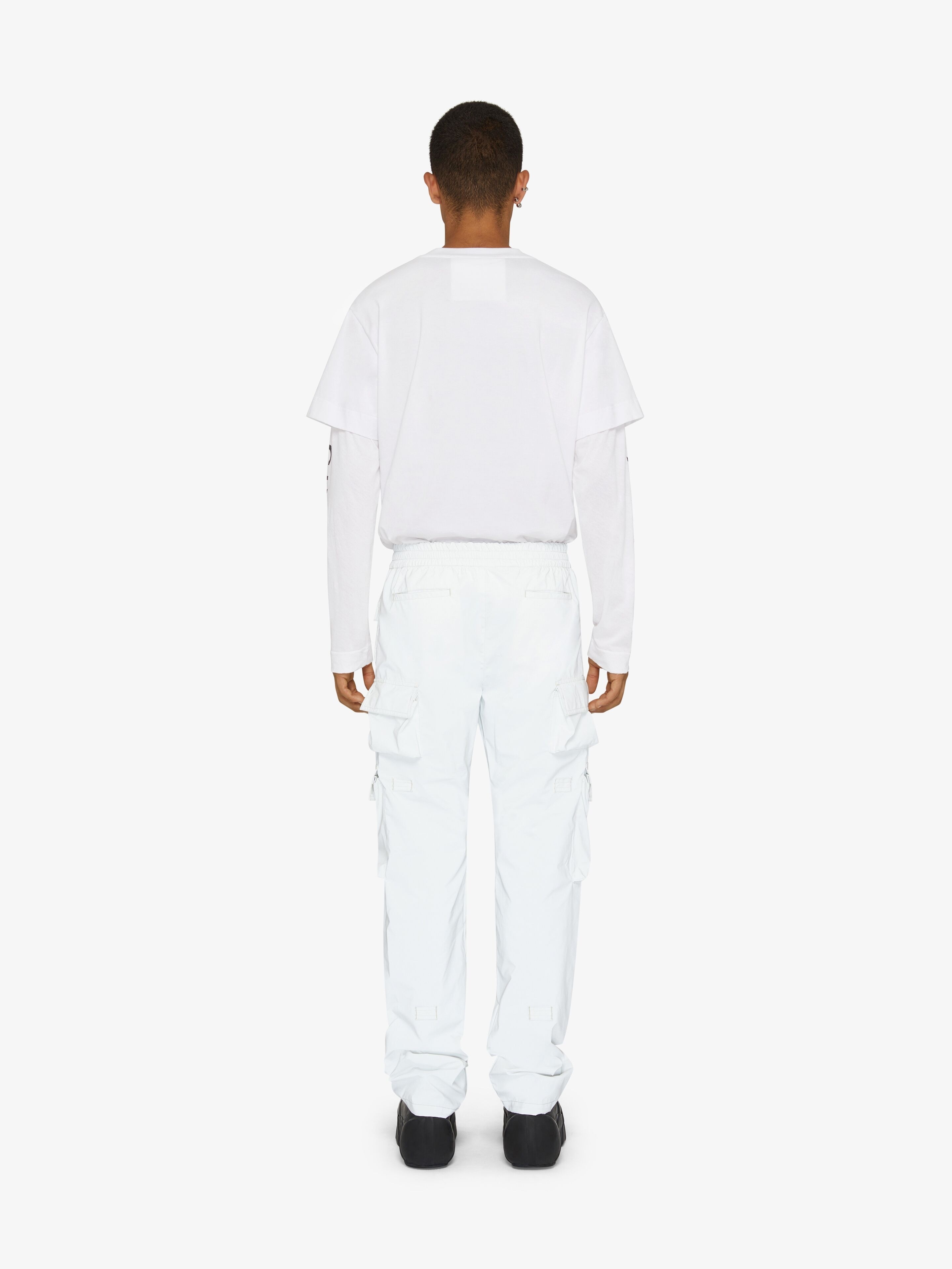GIVENCHY CUT & LAYER T-SHIRT IN JERSEY - 4