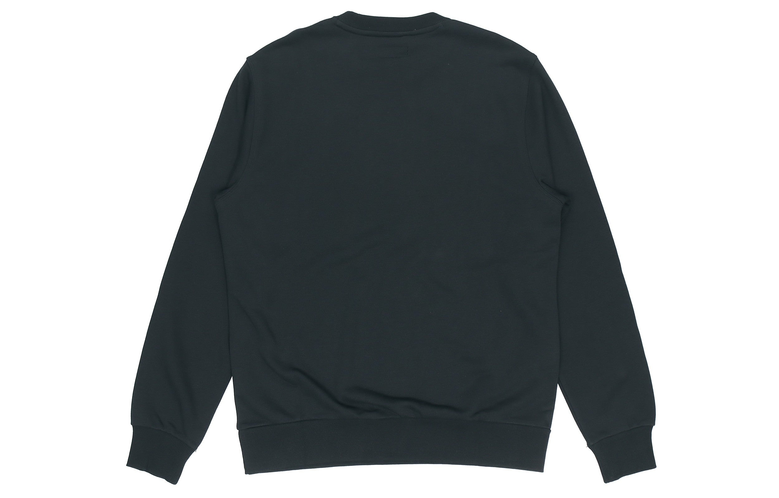 Men's Converse Casual Sports Logo Round Neck Pullover Dark Black 10020345-A01 - 2