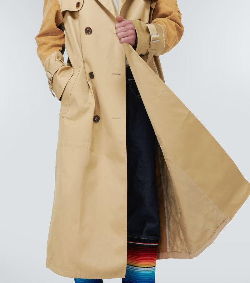 x Carhartt panelled trench coat 6
