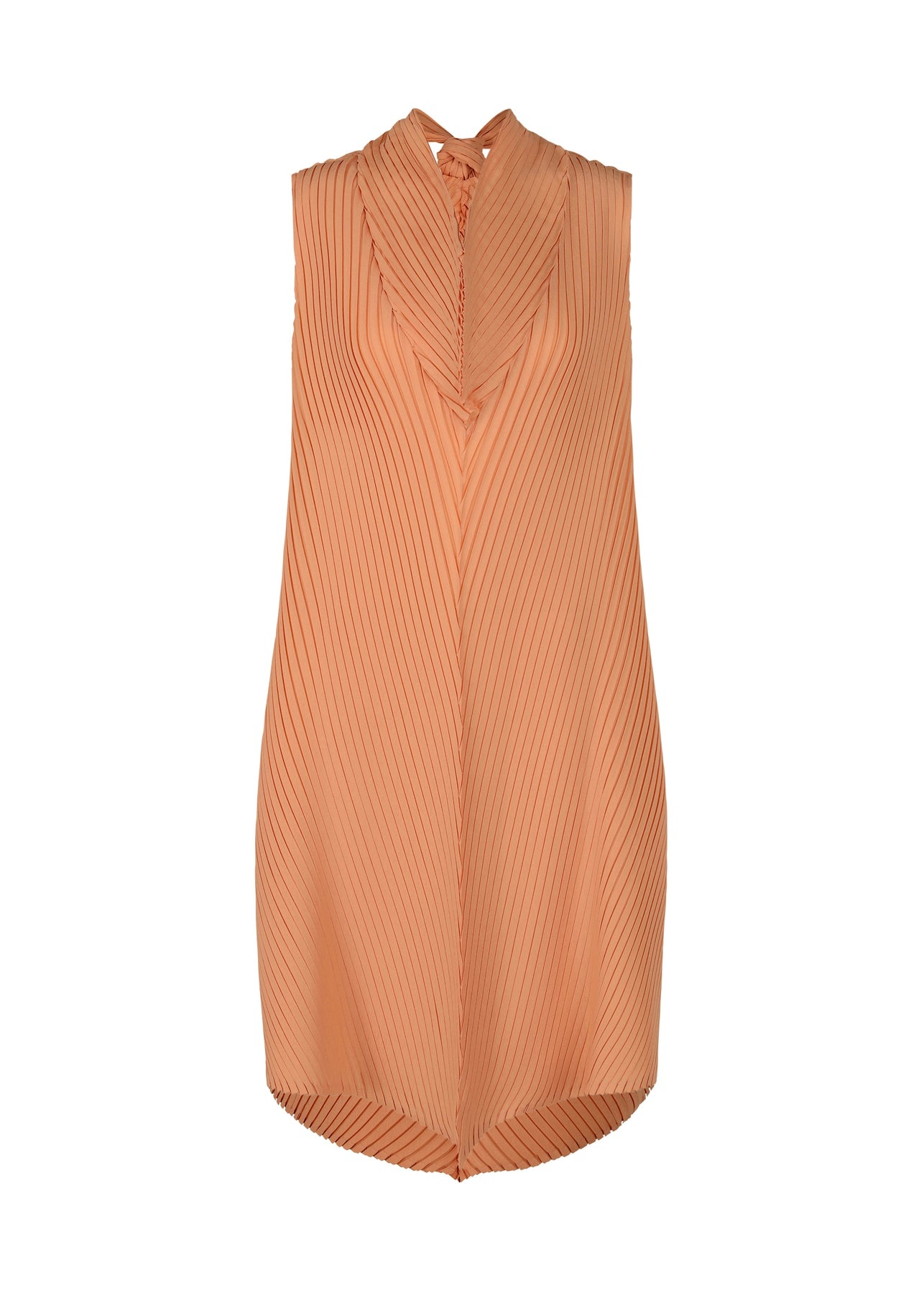 PAPER LIKE PLEATS DRESS - 1