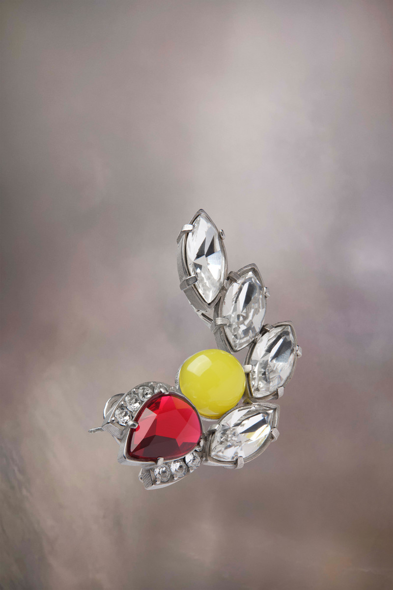 Rhinestone ear cuff 1