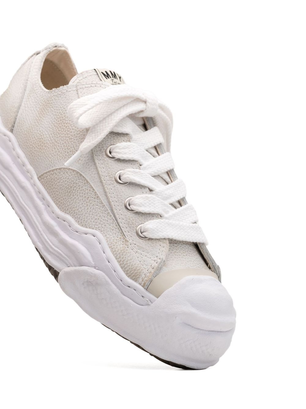 leather sneakers - 6