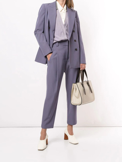 Brunello Cucinelli high-waist cropped trousers outlook