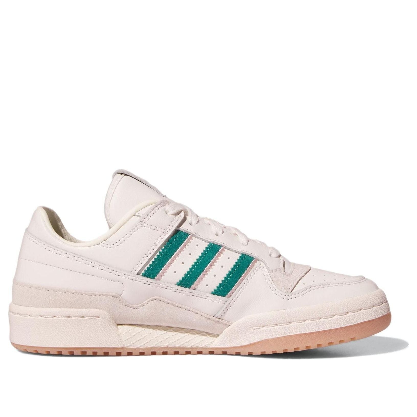 (WMNS) adidas originals Forum Low CL 'Active Green Sandy Pink' IF7220 - 2