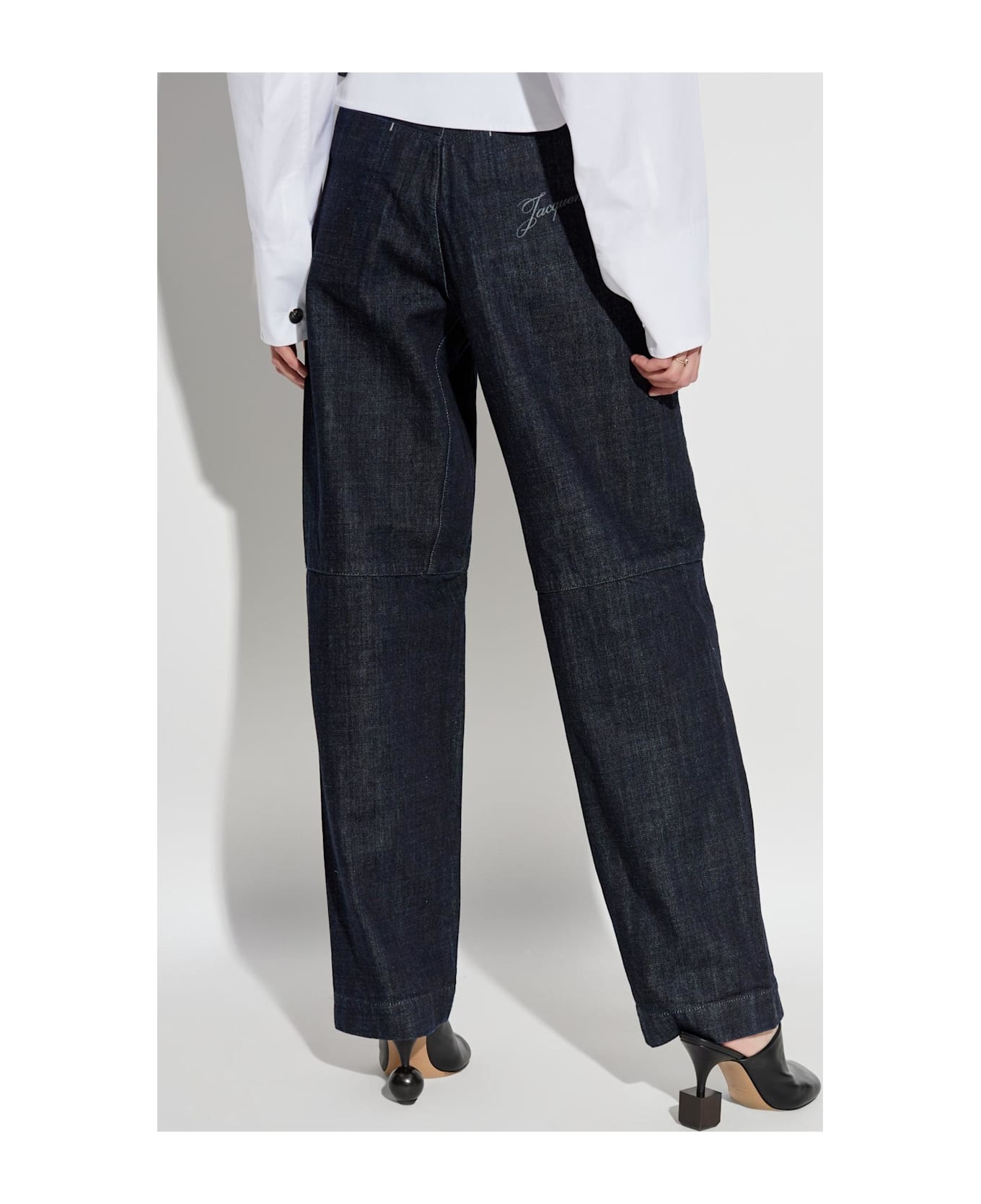 Jacquemus Jeans With Logo - 4