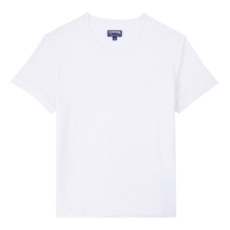 Unisex Linen Jersey T-Shirt Solid 1
