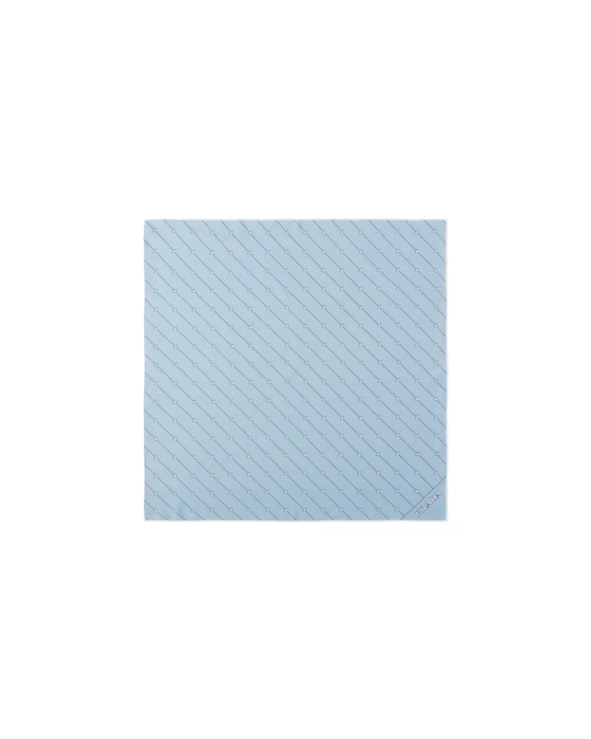 Printed twill scarf - 3