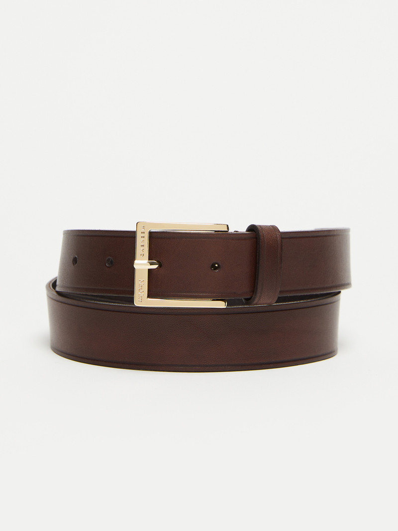 NIGELLA Basic leather belt 1