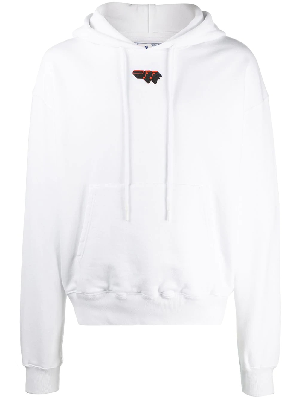 logo hooded sweatshirt - 1