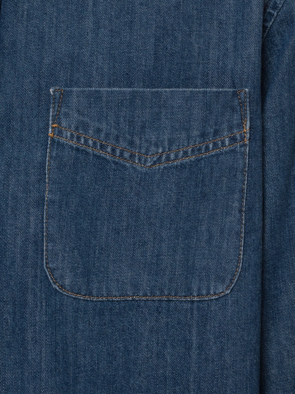 Filip Casual Some Kind of Blue Denim Shirt - 5