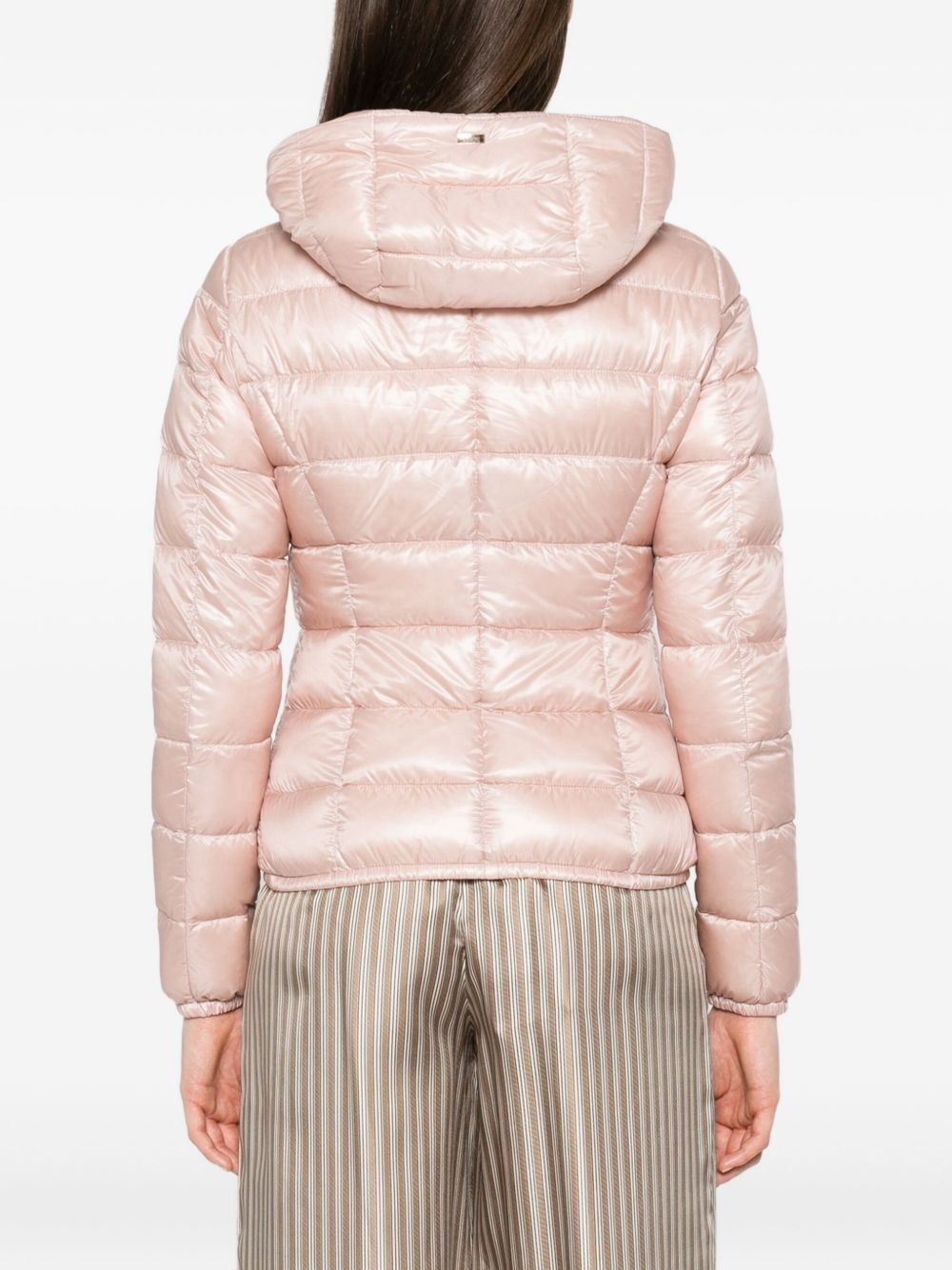 hooded quilted jacket - 4
