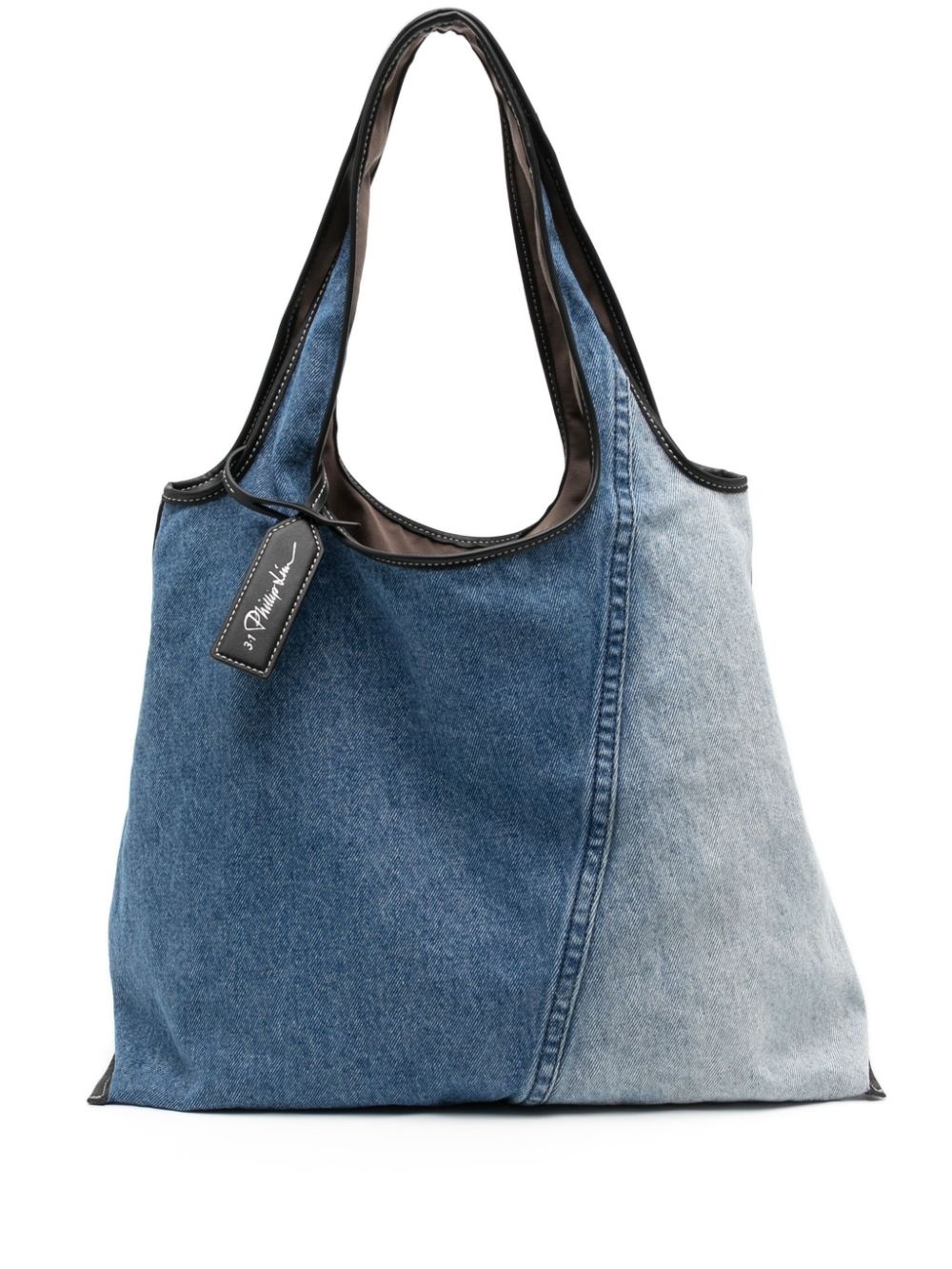 Market denim tote bag - 1