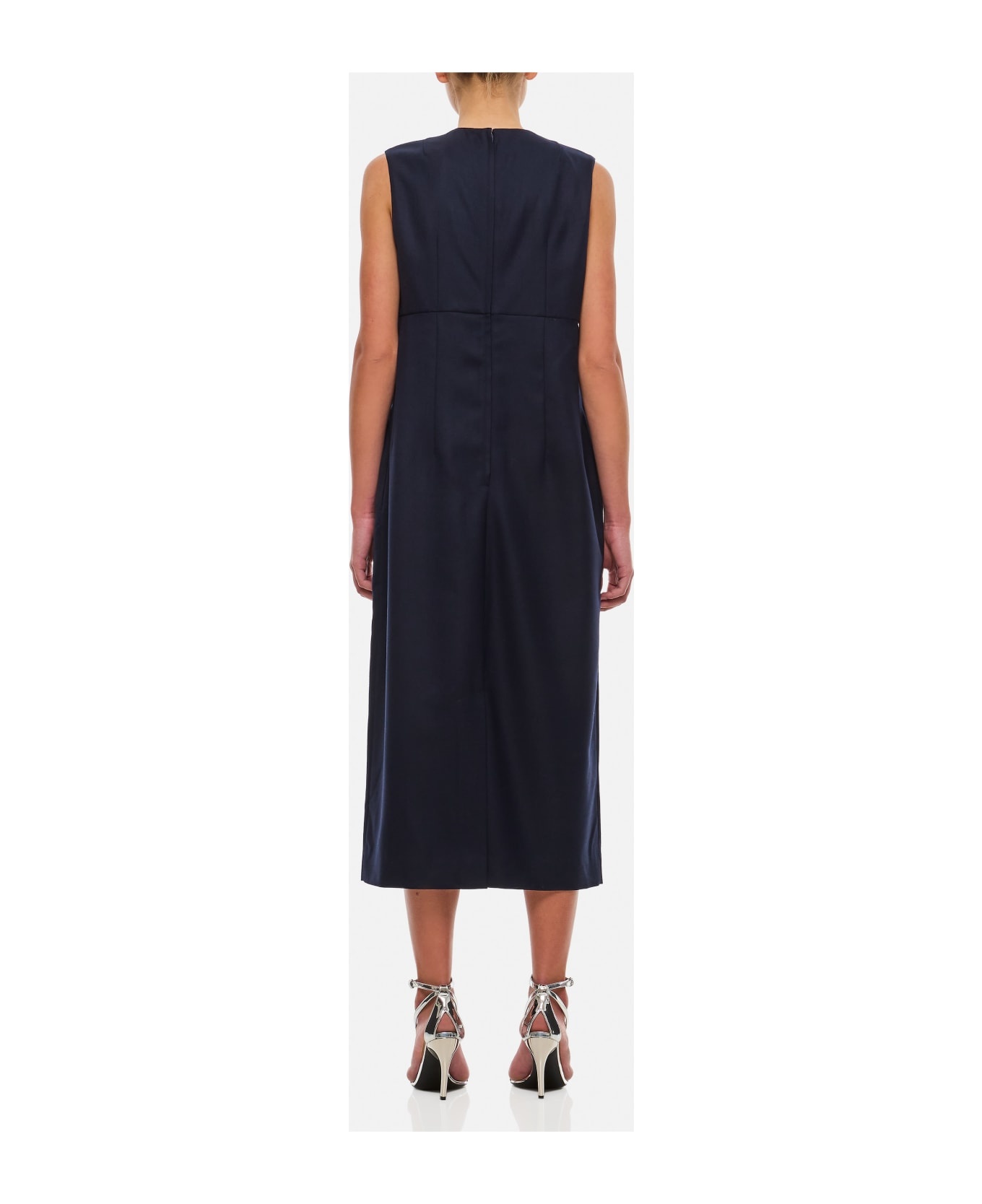 Wool Midi Dress - 3