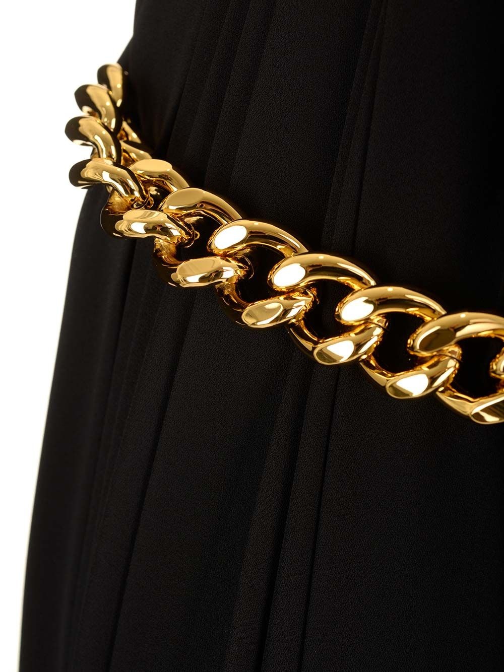 Technical Crepe Pleated Skirt Skirts Black - 5