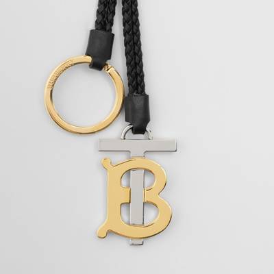 Burberry Monogram Motif Leather Key Ring outlook