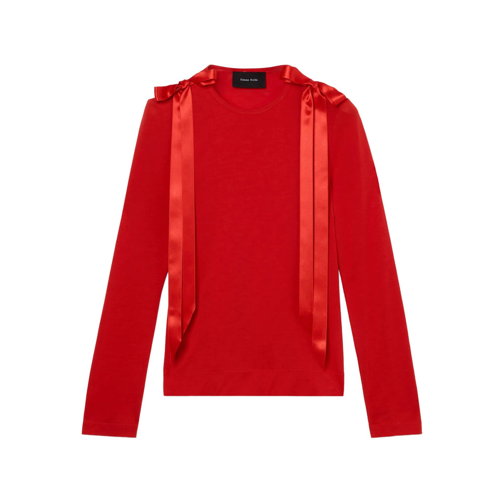 Simone Rocha Red Tops - T-Shirts & Jerseys Women - 1