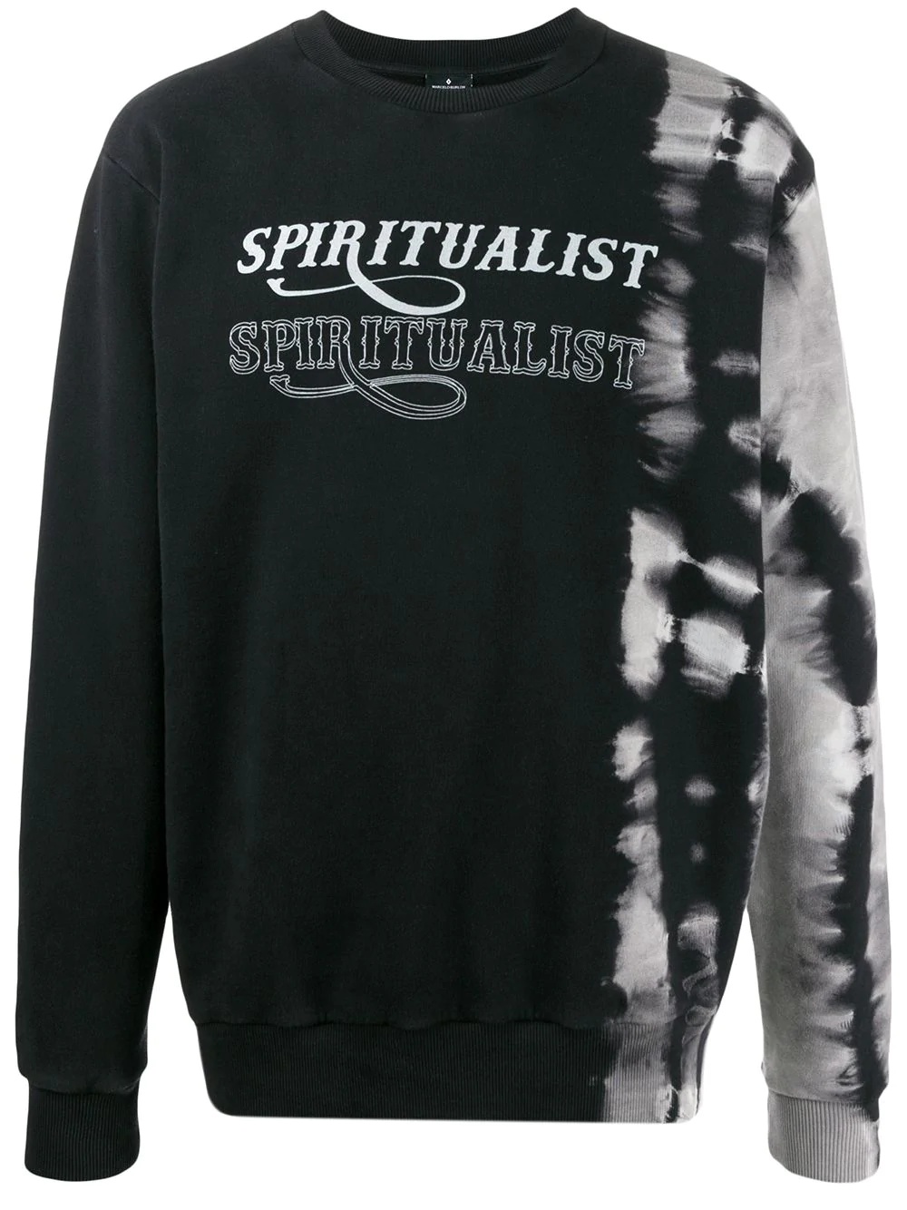 tie-dye print spiritualist sweatshirt - 1