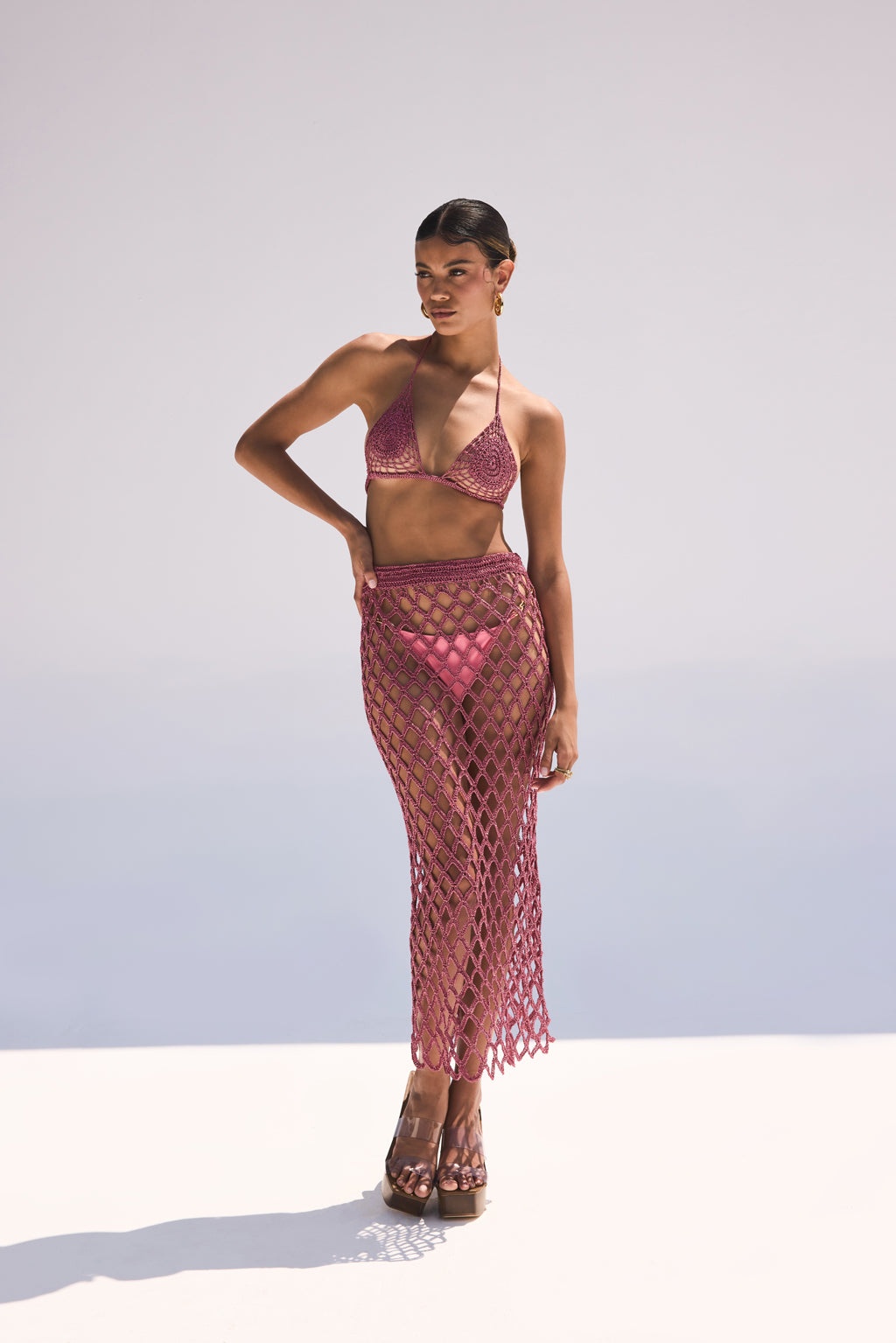 FINN KNIT CROCHET SKIRT - 1