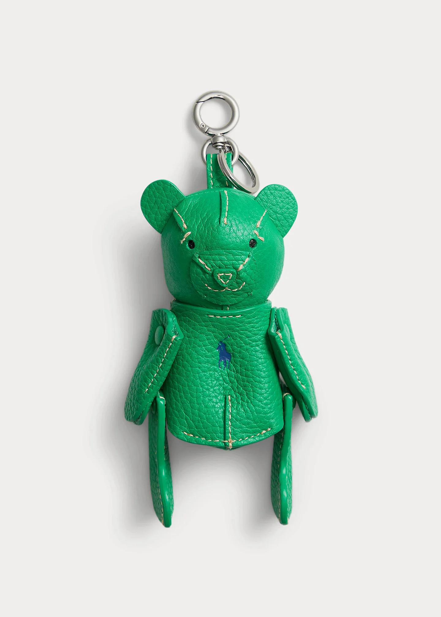 Polo Bear Leather Bag Charm - 1