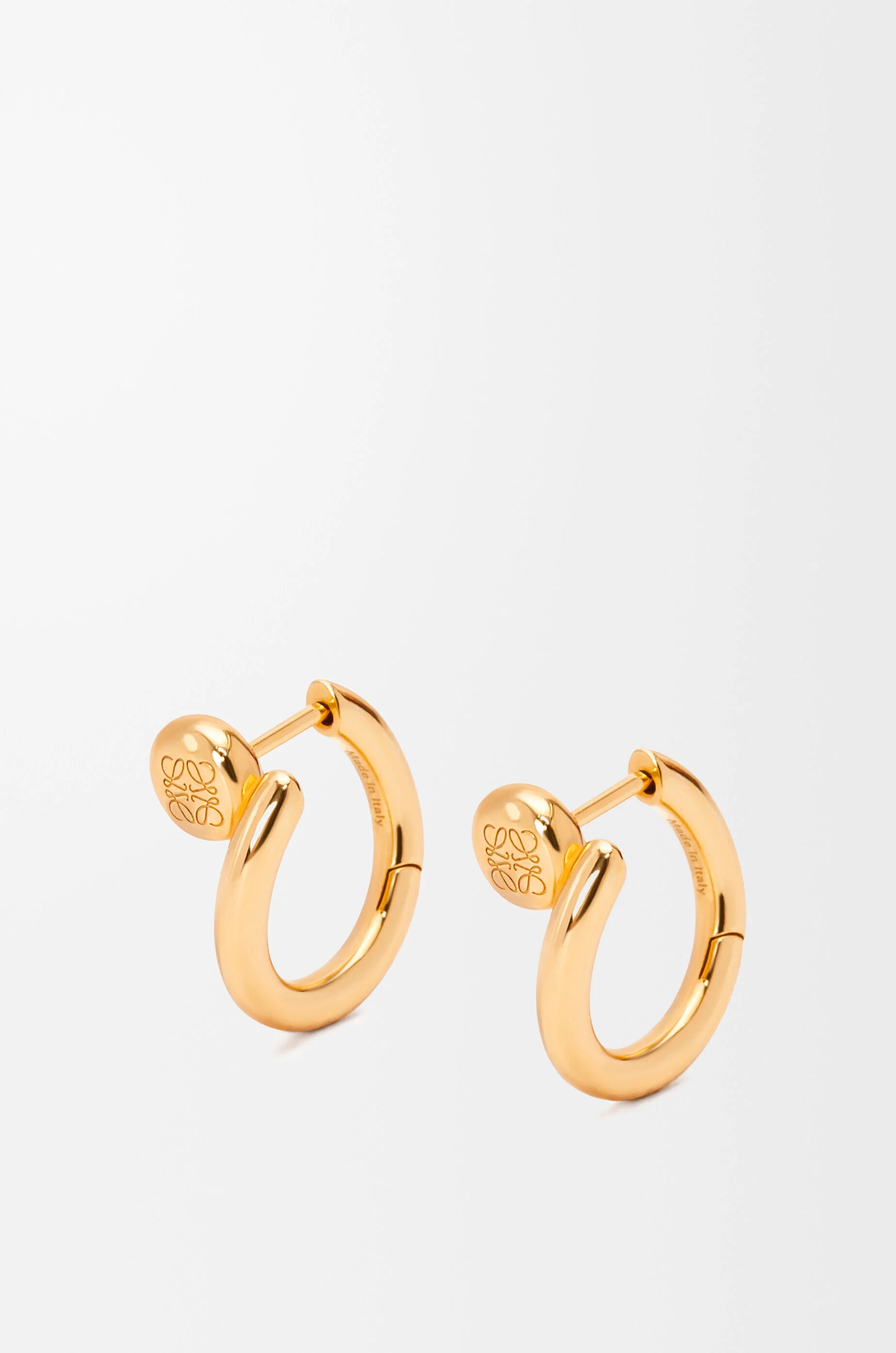 Anagram Pebble Mini hoop earrings - 1