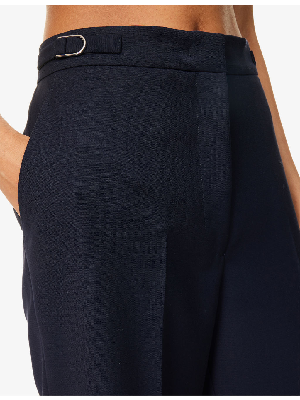 Vesta Flared Wool Trousers - 5