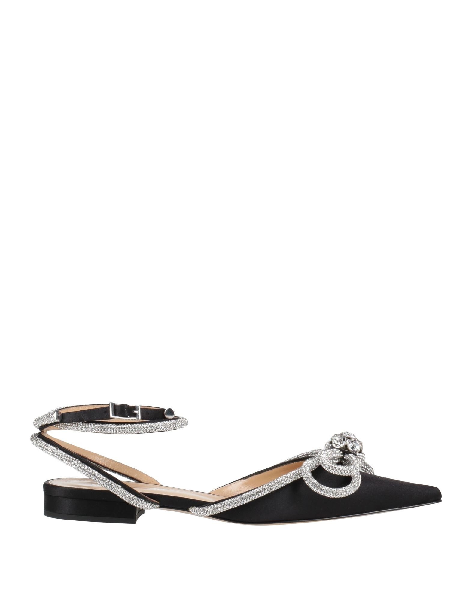 Black Women's Ballet Flats - 1