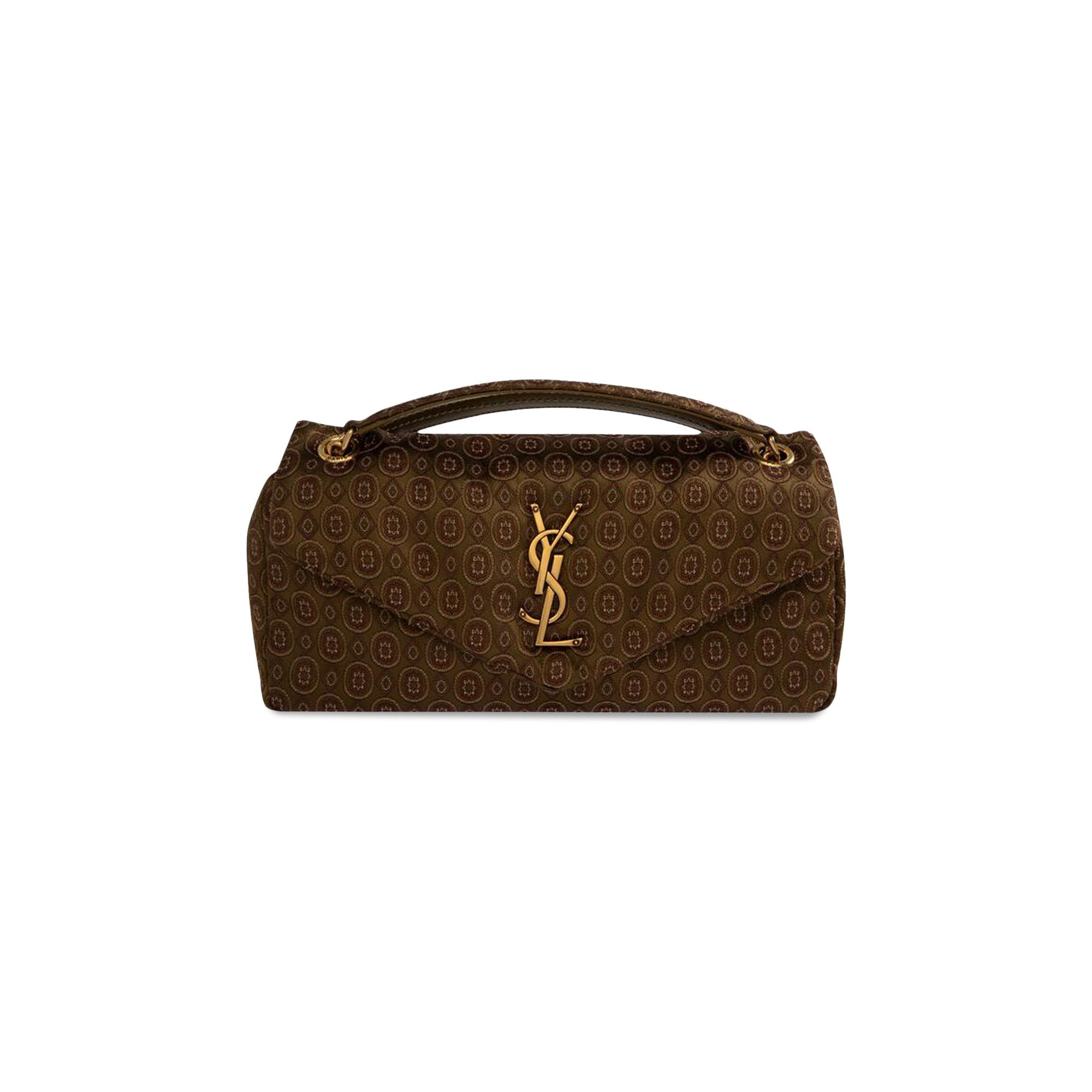 Saint Laurent Calypso Small Bag 'Military/Red' - 1