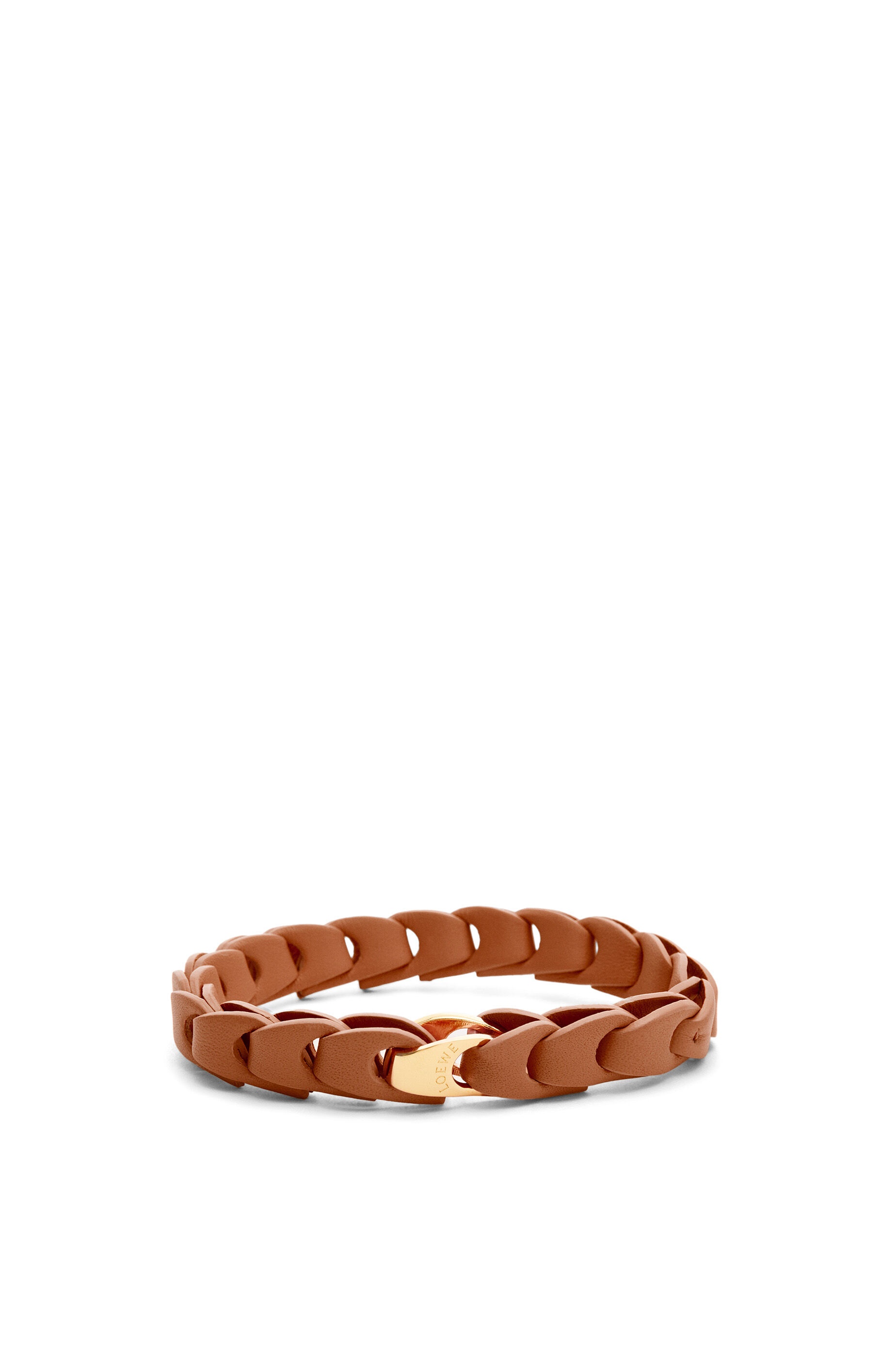 Woven bracelet in calfskin - 1