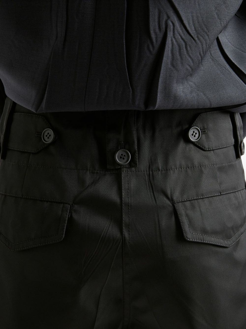 high-waisted tailored shorts - 5
