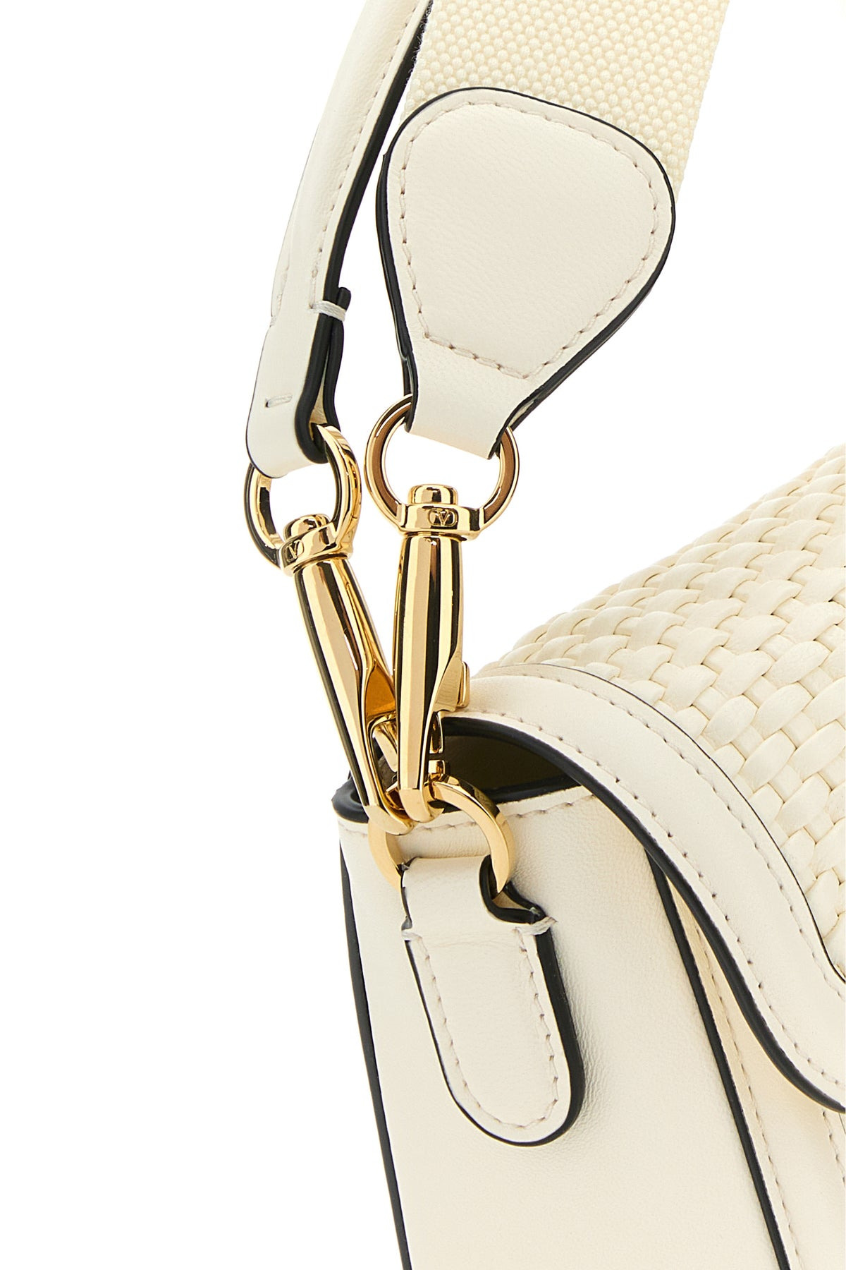 Ivory leather Alltime shoulder bag - 4