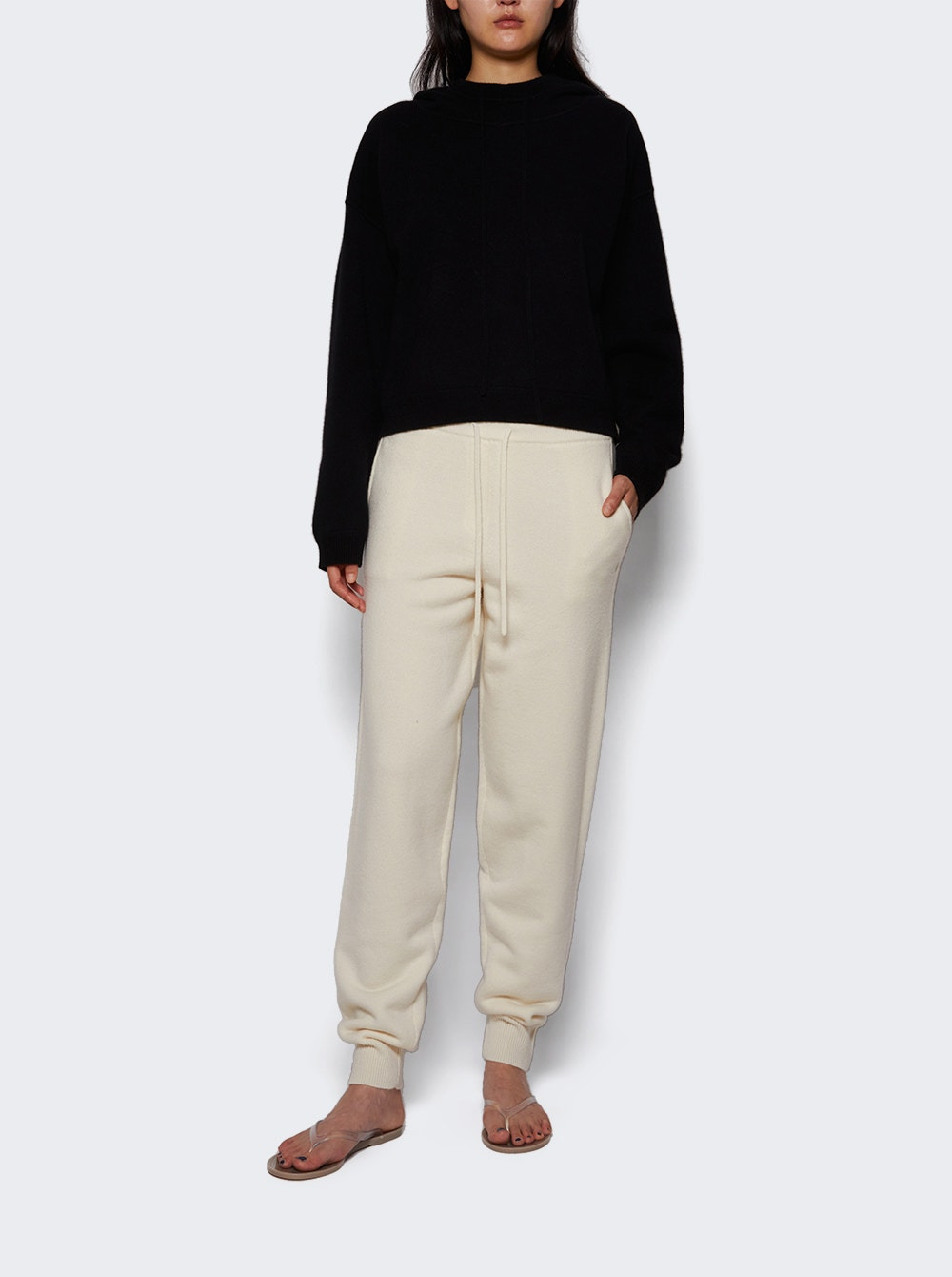 Sarla Loose Fit Hoodie Black - 5