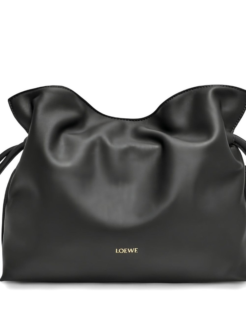 Loewe medium Flamenco knotted clutch outlook