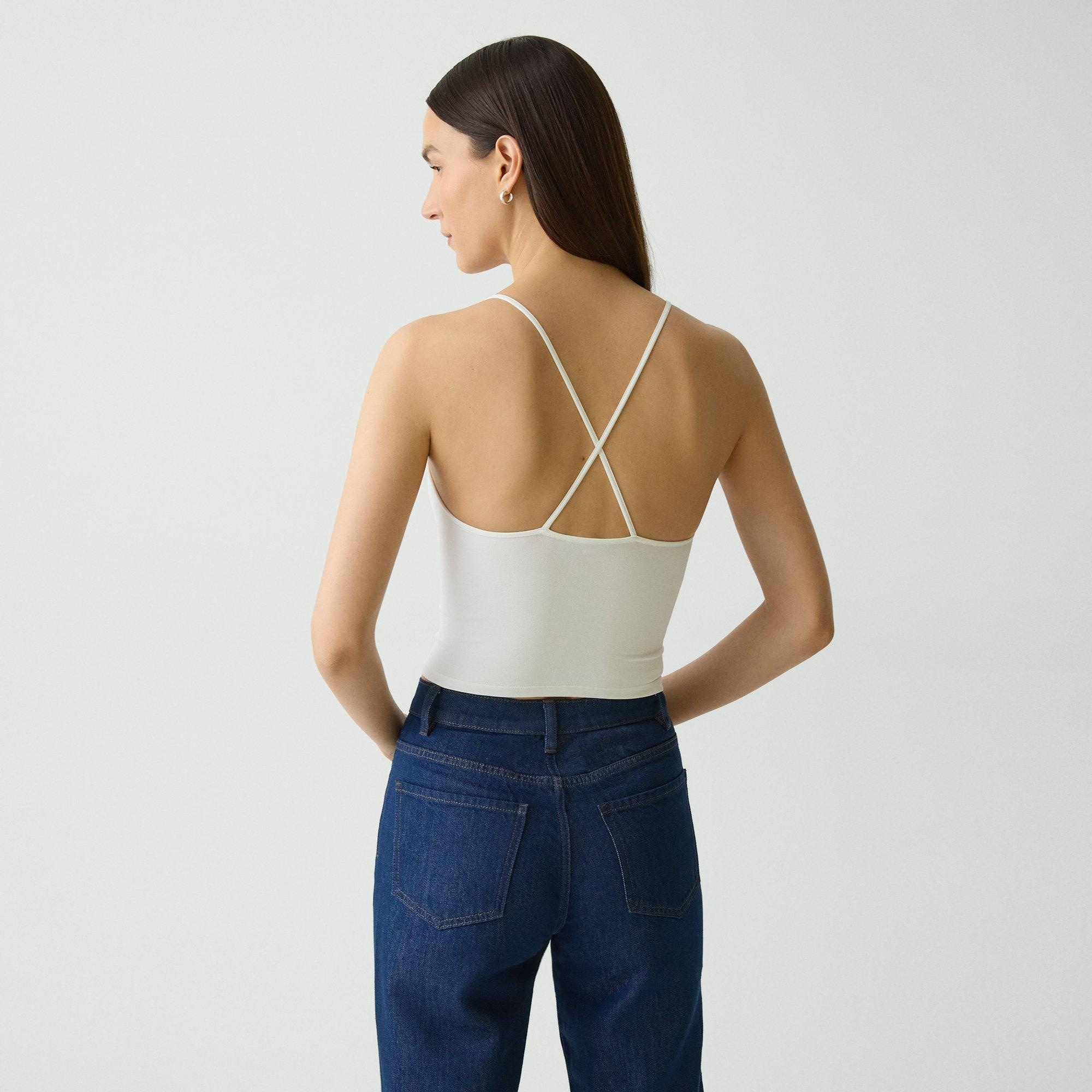 Strappy Tank Top in Stretch Nylon - 4