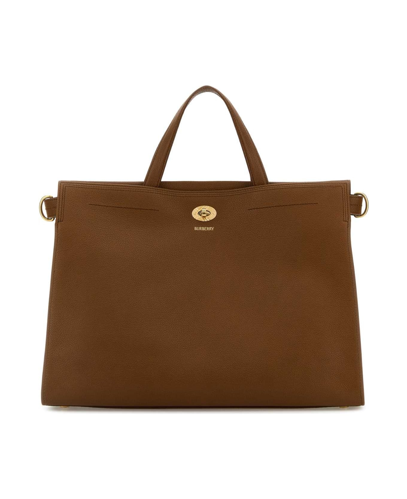 Caramel Leather Medium Cotswolds Handbag - 1