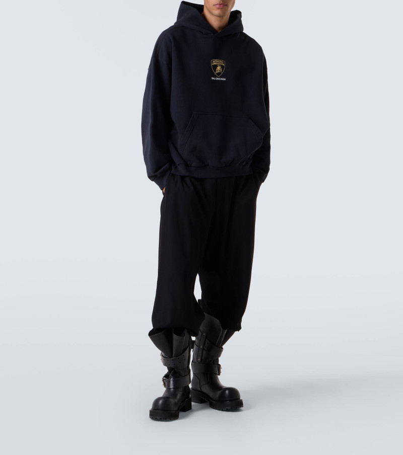 BALENCIAGA Venom leather biker boots outlook