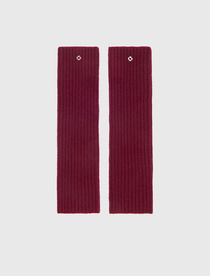 Wool and cashmere gloves 1