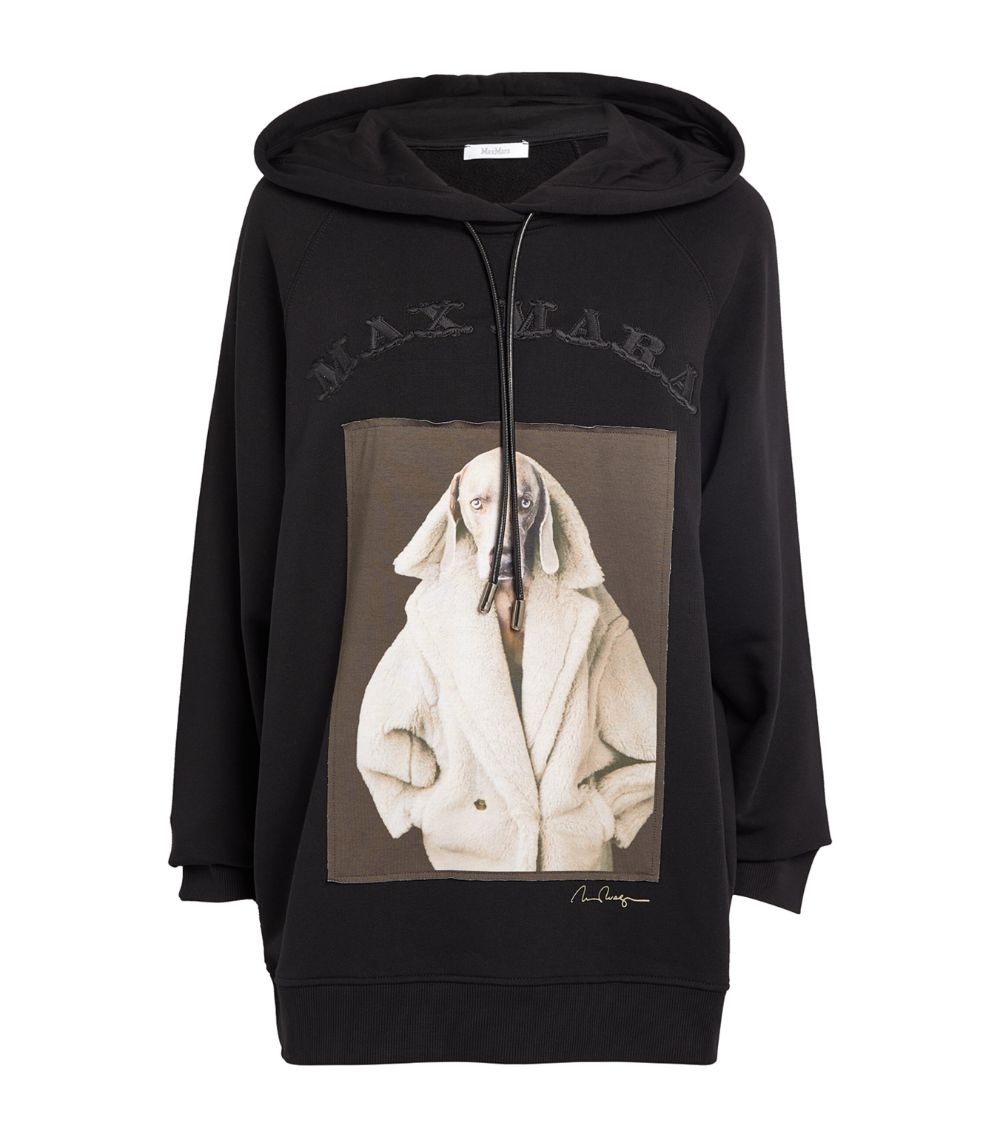 美品　Max Mara × william wegman デザインパーカー Max Mara T-shirts and Sweatshirts feat. William Wegman - DiL