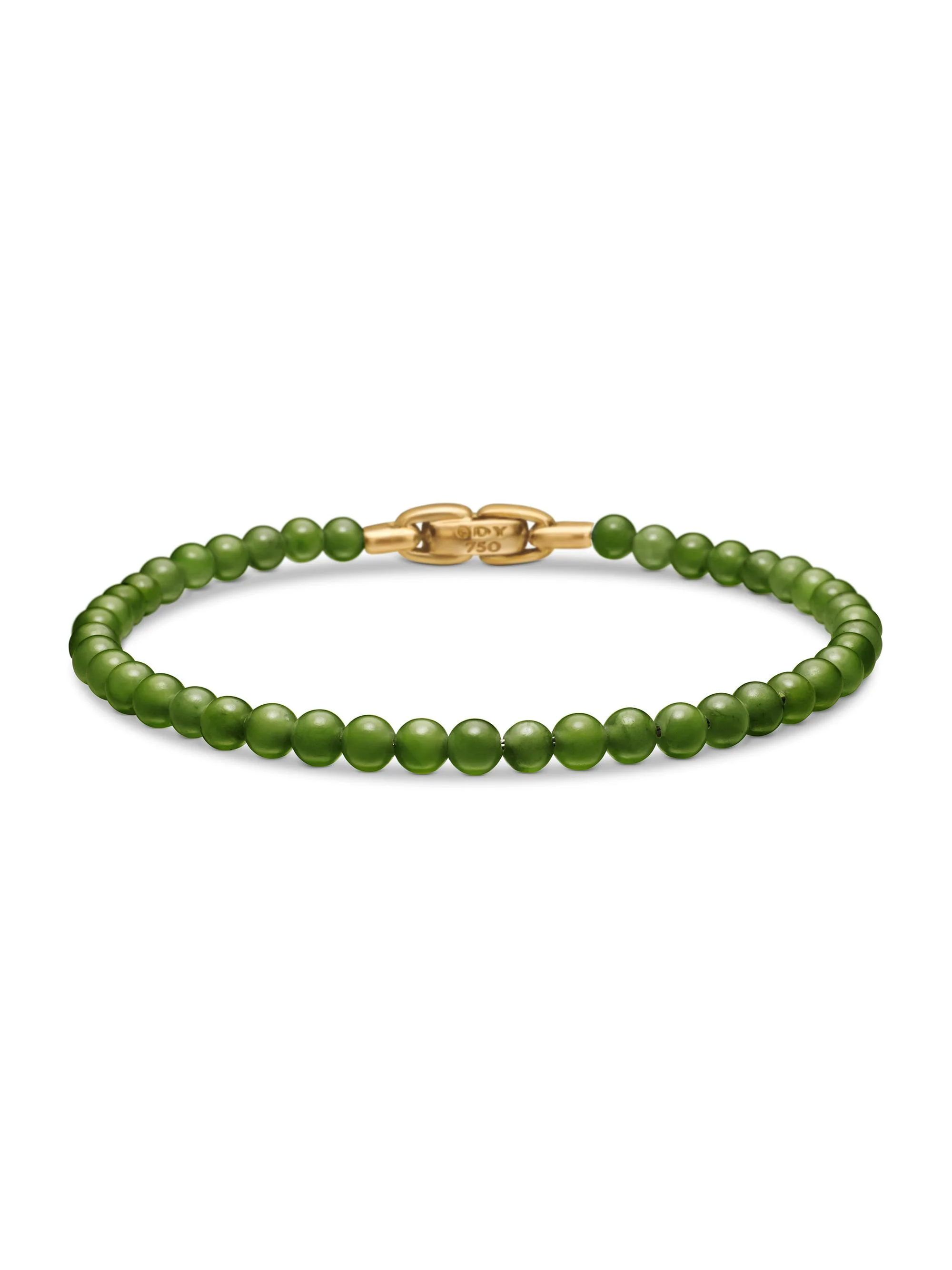 Men's Spiritual Beads Bracelet - Green - 1