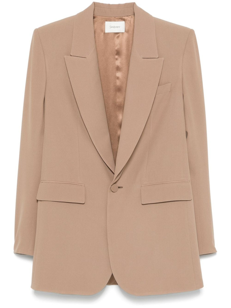 silk blazer - 1