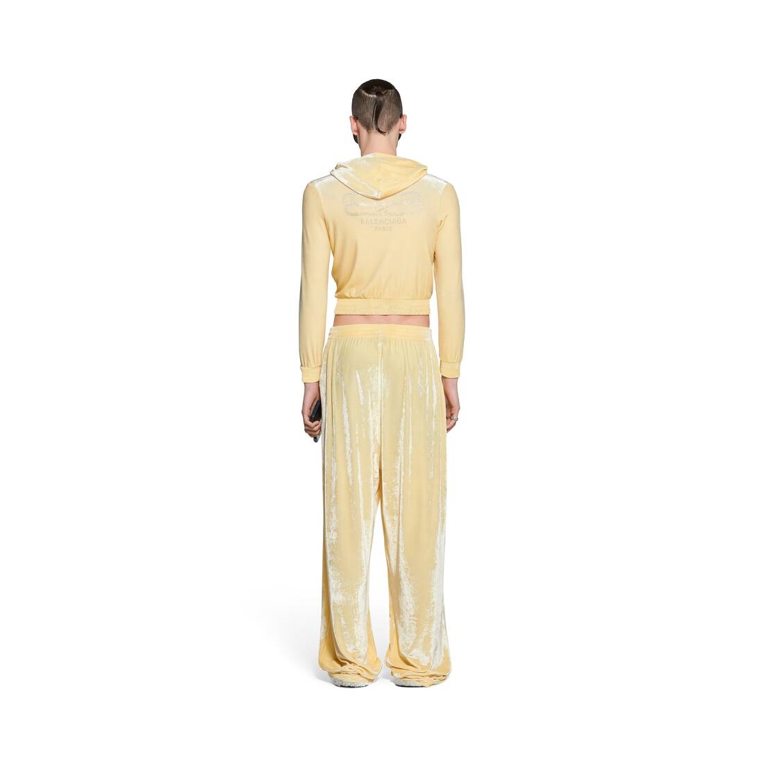 Baggy Pants in Cream - 4