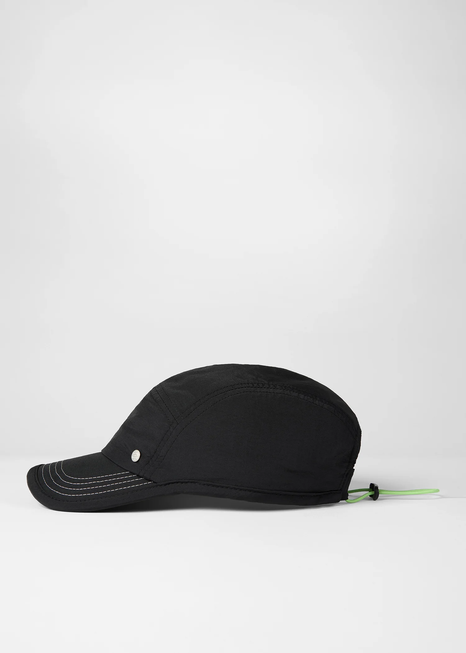 Women's Black Nylon Tech Cap - 1