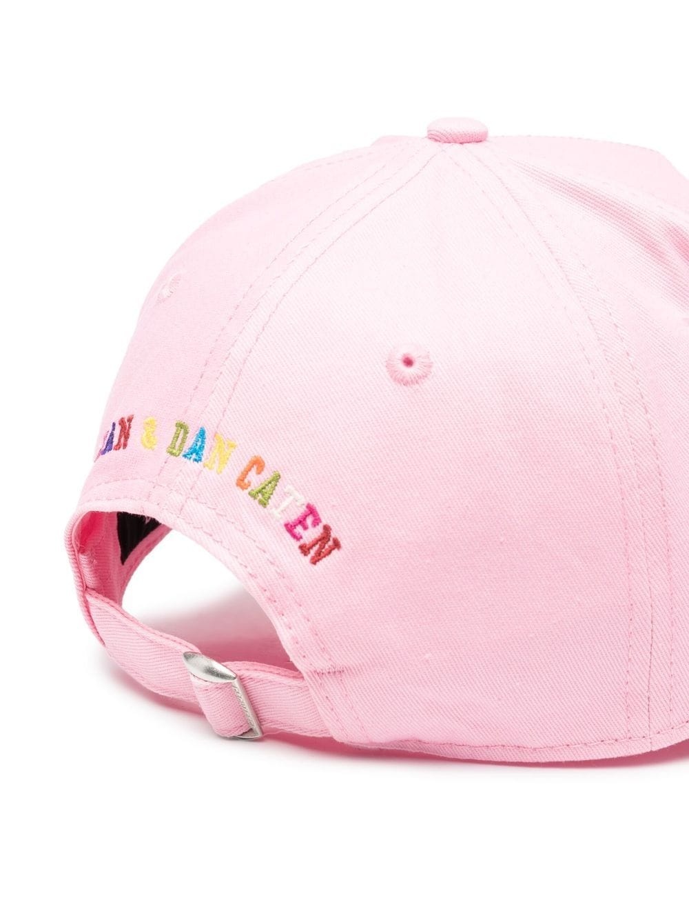 embroidered-logo baseball cap - 2