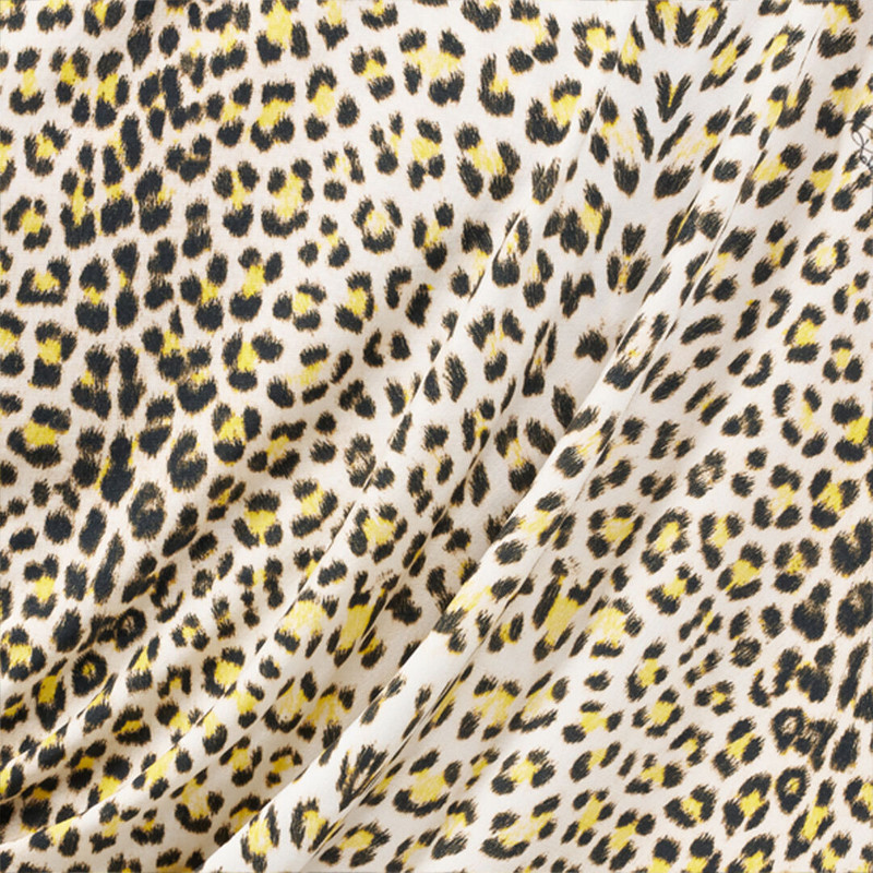 Asymmetric Dress with Pop Jaguar Print 5