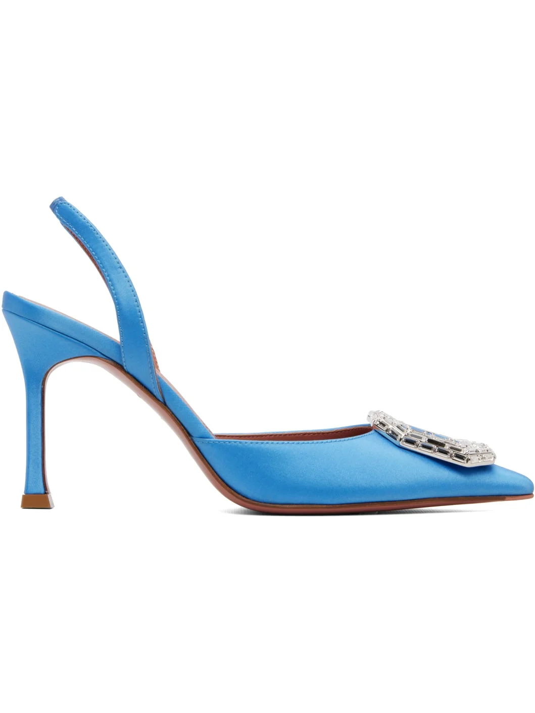 Blue Camelia Sling 90 Heels - 1
