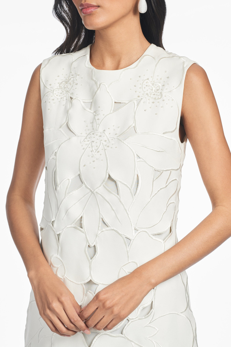 SACHIN & BABI MITZI DRESS - IVORY outlook