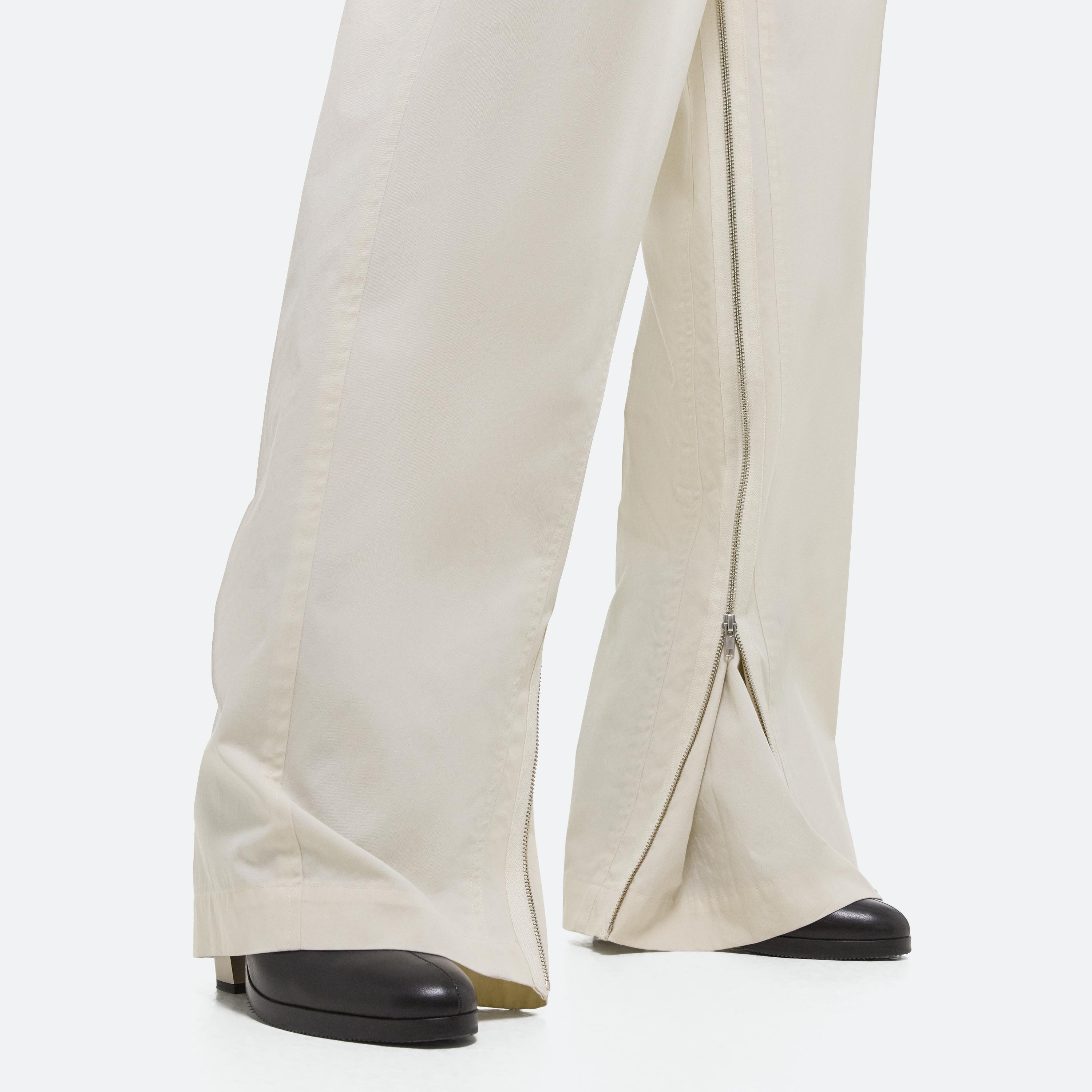 WIDE LEG GUSSET PANTS - 6